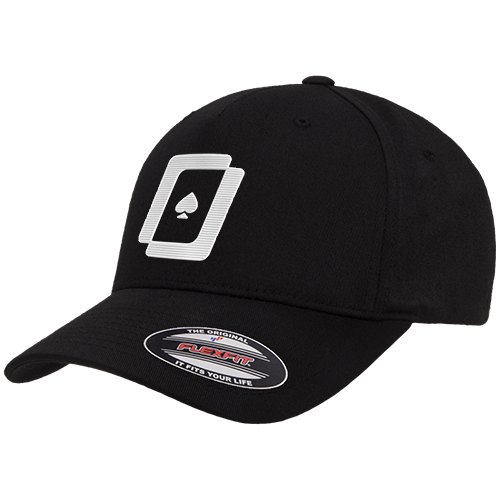 STLHD STANDARD BLACK/WHITE FLEXFIT HAT