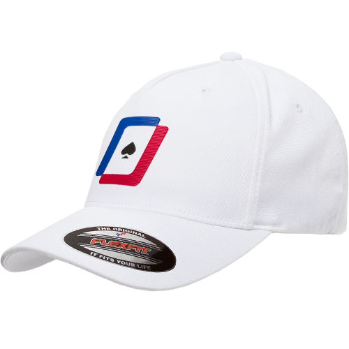 logo) Hat (white/color WPT Flexfit