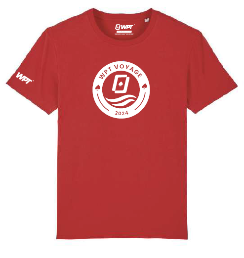 WPT Voyage Logo T-Shirt (Red)