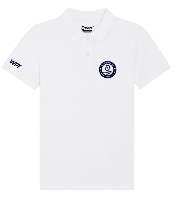 WPT Voyage Women's Polo Shirt (White)