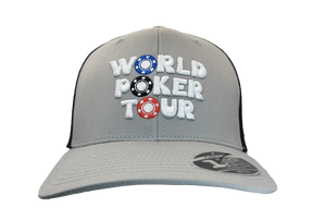 WPT Chip Logo Trucker Hat (Grey/Black)